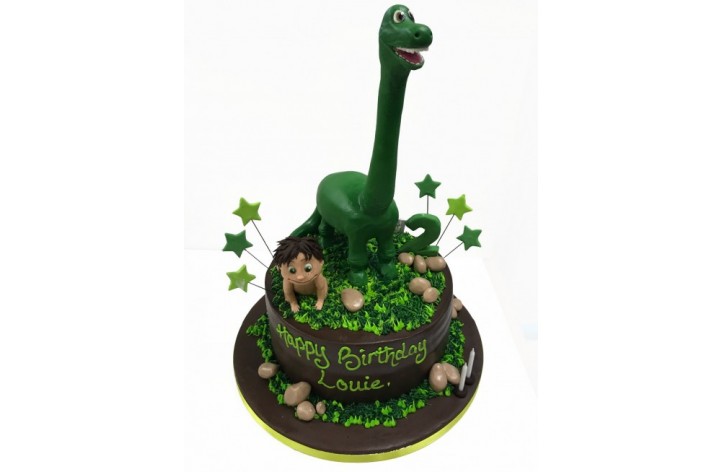 The Good Dinosaur With Figure Cake